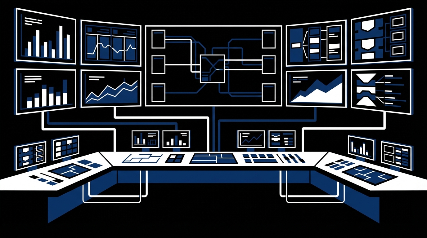 Illustration representing Operational Efficiency and Scale Readiness